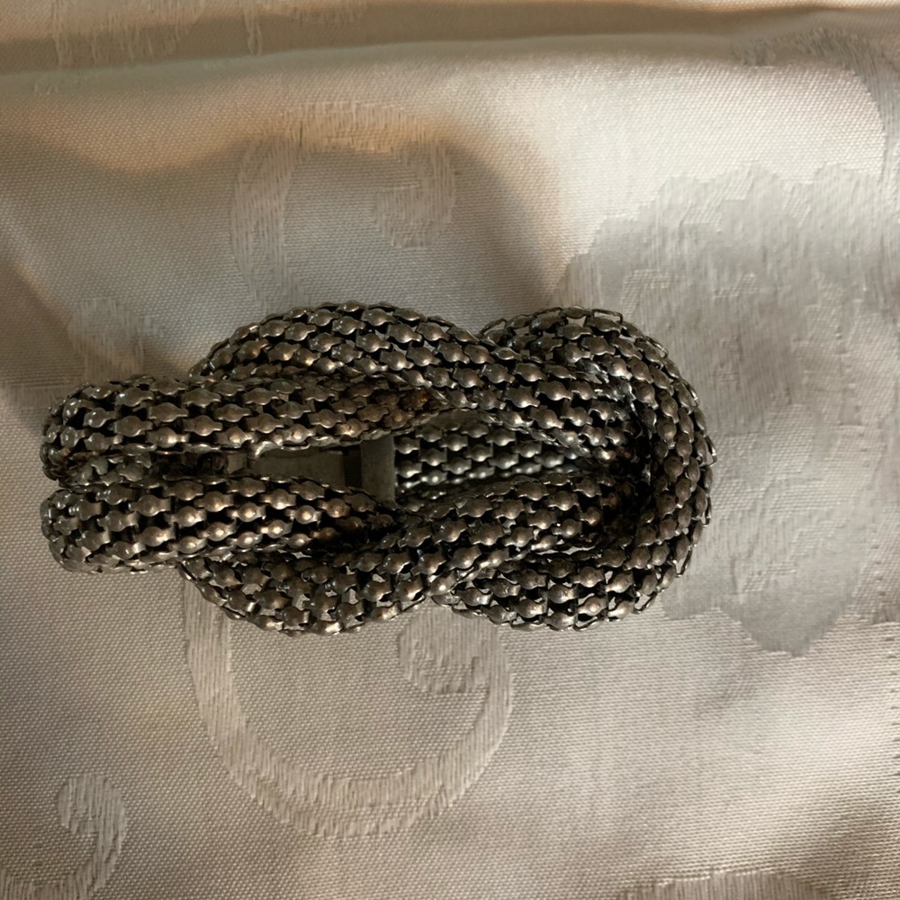 Simply Vera Wang silver buckle bracelet